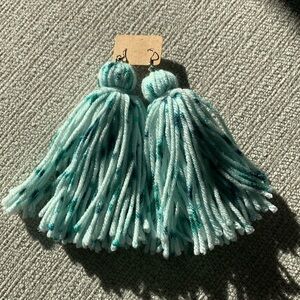 Tassel Yarn Earrings
